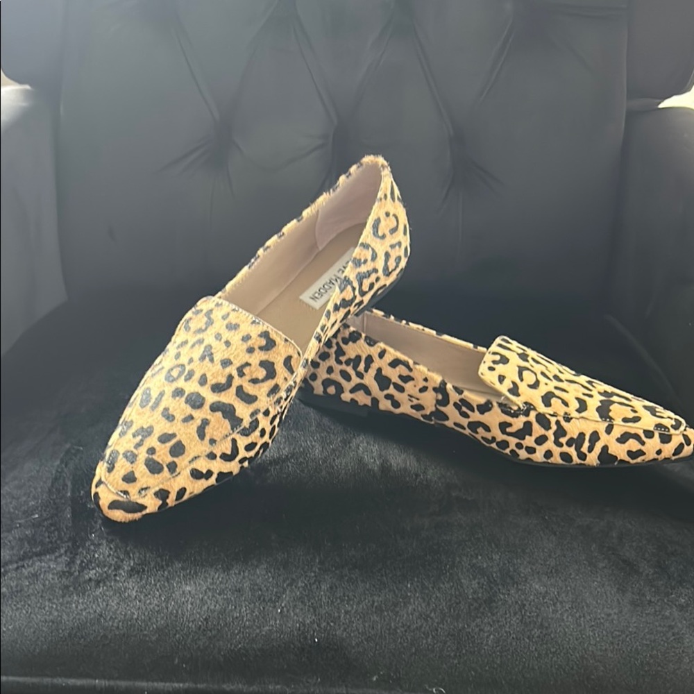 NEW! Steve Madden Leopard Print Women's Loafers